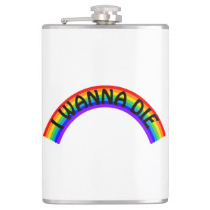 Vinyl Wrapped Flask