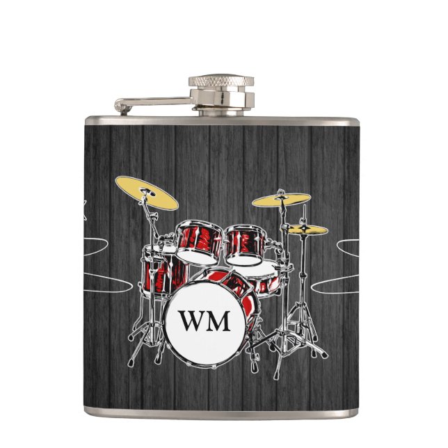 Vinyl Wrapped Flask (Front)