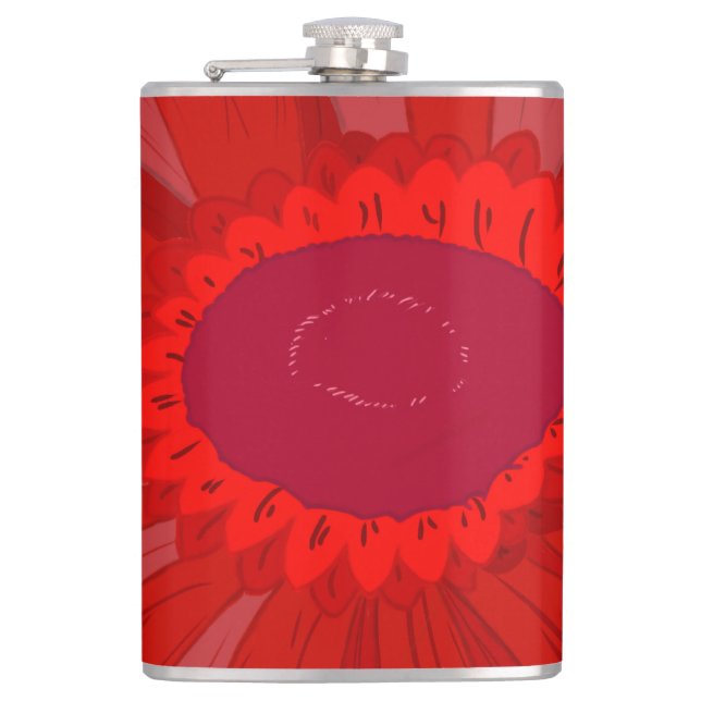 Vinyl Wrapped Flask (Front)