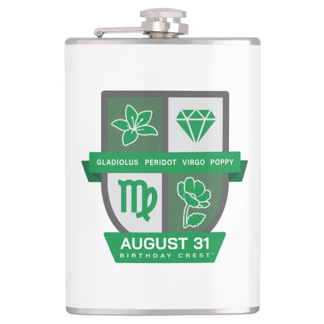 Vinyl Wrapped Flask (Front)