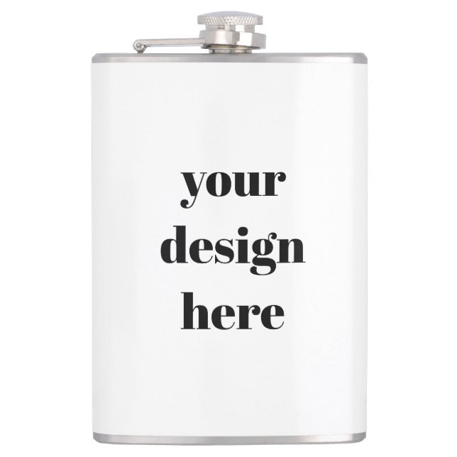 Vinyl Wrapped Flask (Front)