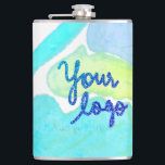 Vinyl Wrapped Flask<br><div class="desc">design</div>