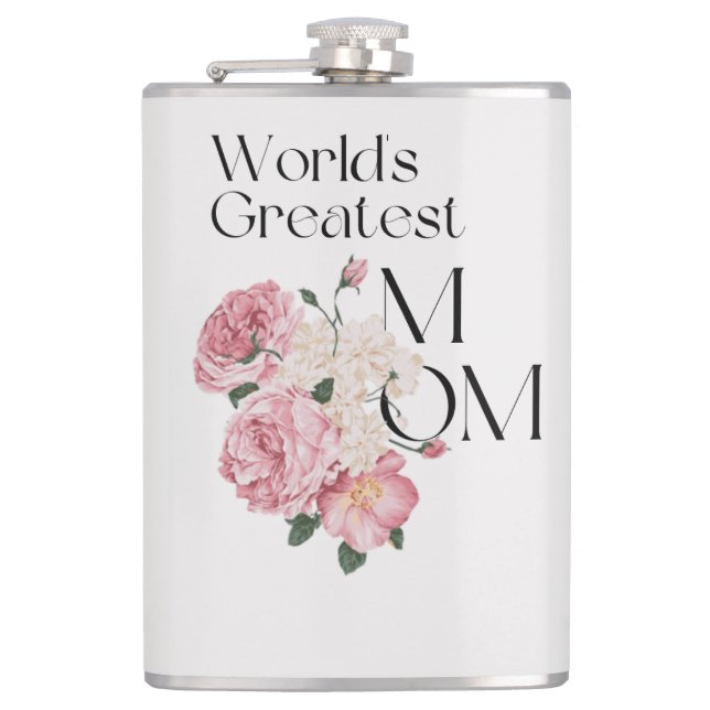 Vinyl Wrapped Flask (Front)