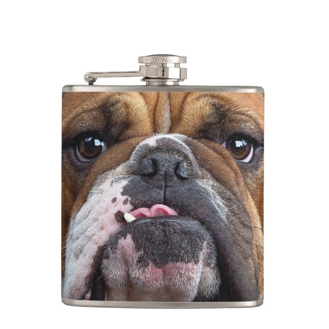 Vinyl Wrapped Flask (Front)