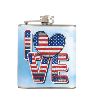 Vinyl Wrapped Flask, 6 oz. Flask