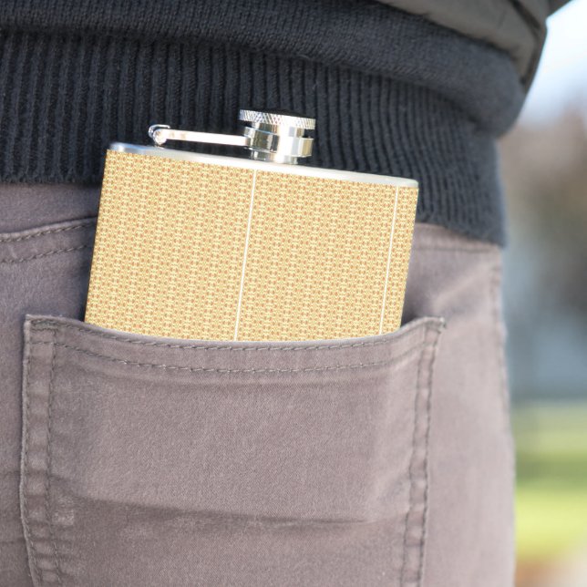 Vinyl Wrapped Flask | 8 oz Stylish Gift (In Situ)
