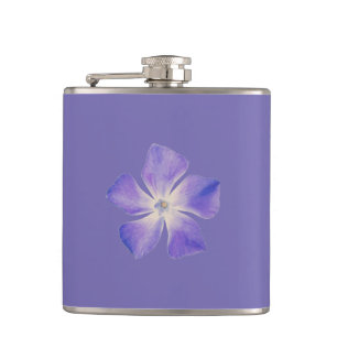 Vinyl Wrapped Flask flower style design