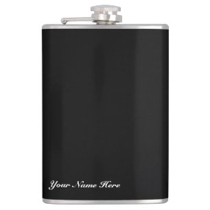 Vinyl Wrapped Your Name Here Customise Flask