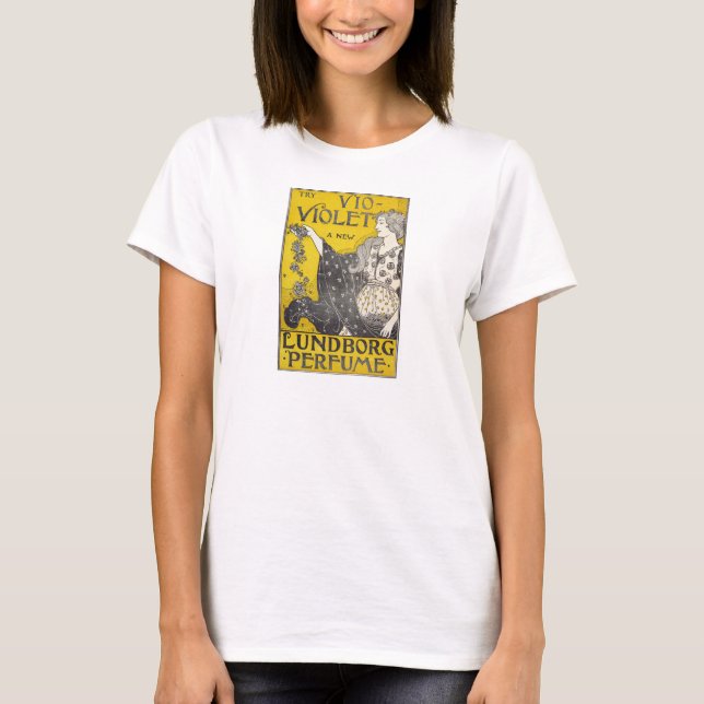 Vio-Violet Fine Art T-Shirt (Front)