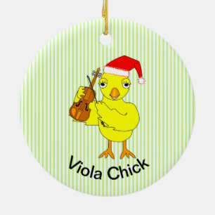 Viola Chick Ceramic Tree Decoration