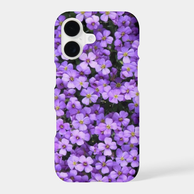 Viola Flowers Violets iPhone Case (Back)