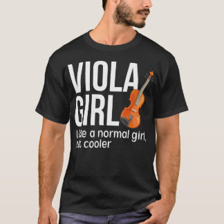 Viola Girl Definition Viola Player Violist Viola T-Shirt