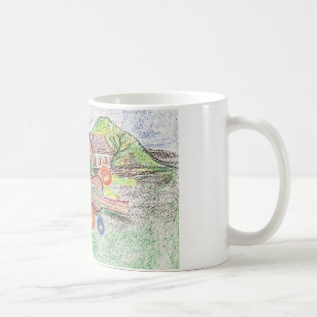 viola in serra.jpg coffee mug (Right)