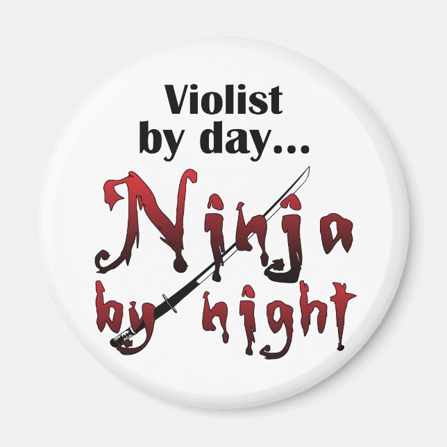 Viola Ninja Magnet (Front)