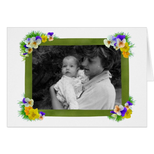 Viola Photo Card (Front Horizontal)