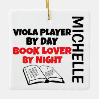 Viola Player loves Reading CUSTOM
