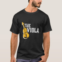 Viola Player Vintage Retro Orchestra Opera Music