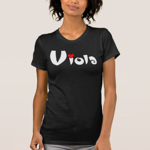 Viola Small Heart T-Shirt