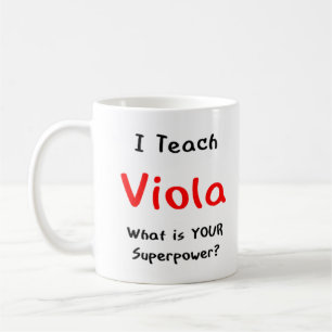 viola teach coffee mug