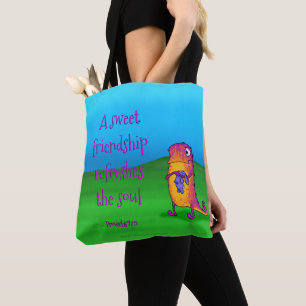 Viola the Monster, w/quote tote Bag