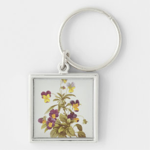 Viola Tricolour Key Ring