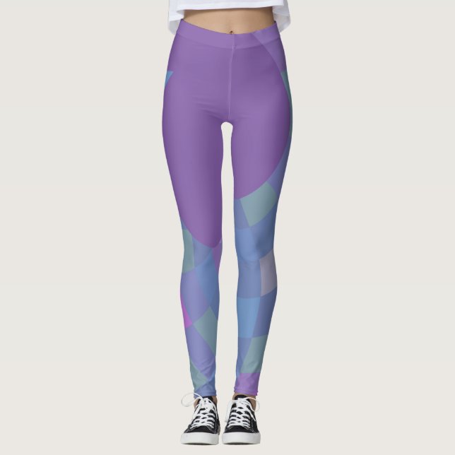 Viola Violet Leggings (Front)