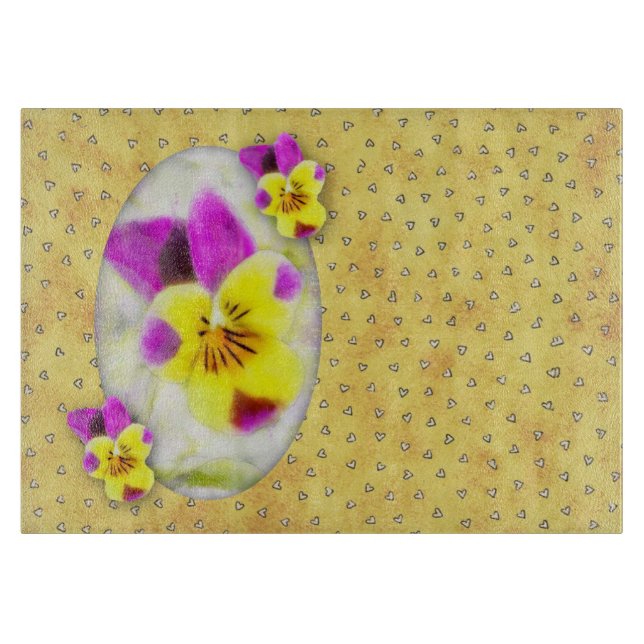 Violas Cutting Board (Front)