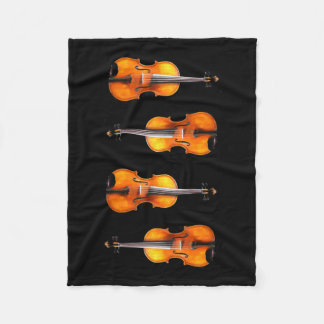 Violas Fleece Blanket
