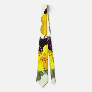 Violas Sorbet Yellow Jump Up Tie