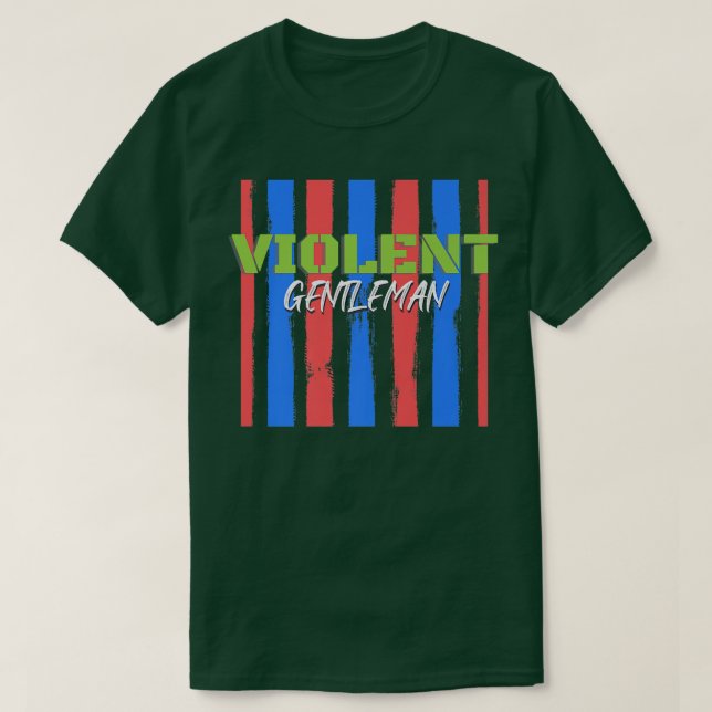Violent Gentleman Premium T-Shirt (Design Front)