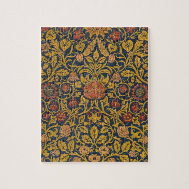 Violet and Columbine by William Morris Jigsaw Puzzle (Vertical)