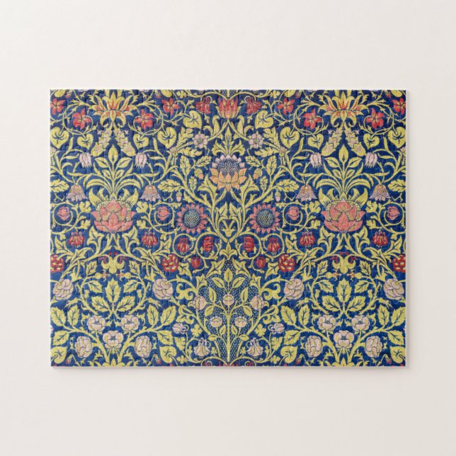 Violet and Columbine, William Morris Jigsaw Puzzle (Horizontal)