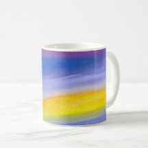 Violet and Golden Ray Abstract