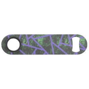 Violet and green mosaic pattern