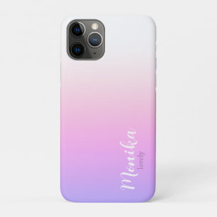 Violet and pink ombre design Case-Mate iPhone case