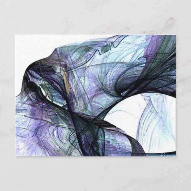 Violet Angel Rising Postcard (Front)