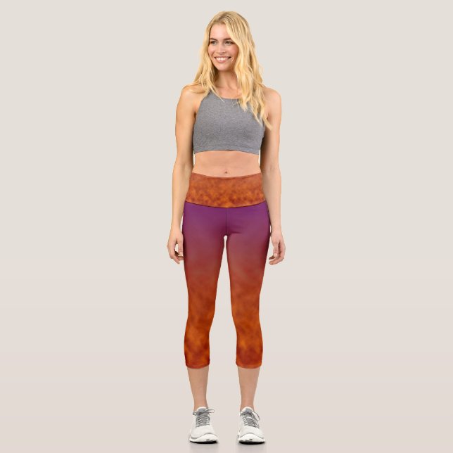 Violet Ashfall Capri Leggings (Front)