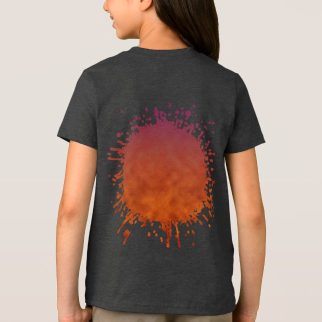 Violet Ashfall Tri-Blend Shirt (Back)