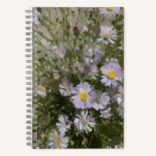 Violet Asters Notebook