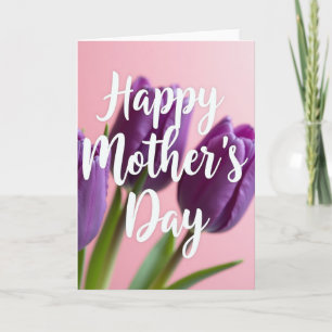 Violet Blossom Greeting Card