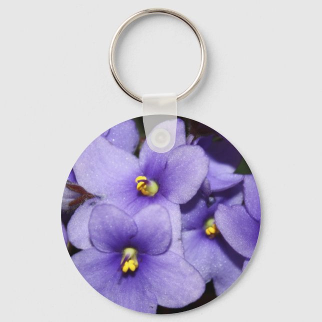 Violet Boquet Key Ring (Front)