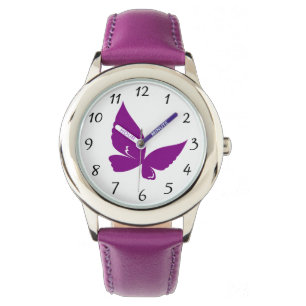 Violet Butterfly Watch