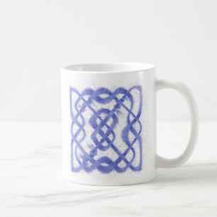 VIOLET CELTIC KNOT White Mug