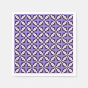 Violet Criss cross Napkin