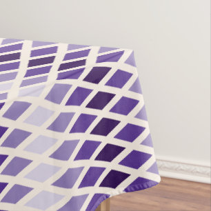 Violet Diamond Ombre Tablecloth