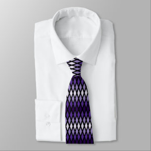 Violet Diamond Ombre Tie