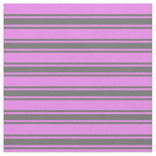 Violet & Dim Grey Lines Pattern Fabric