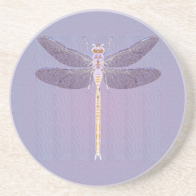 Violet Dragonfly Coaster (Front)