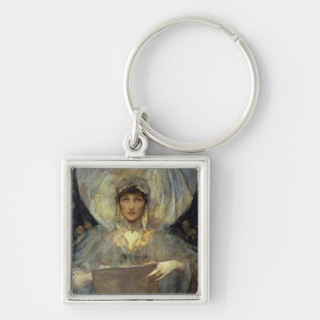 Violet, Duchess of Rutland Key Ring (Front)