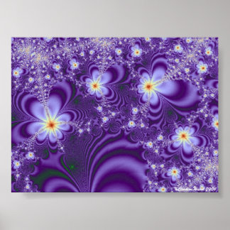 Violet Energy Poster